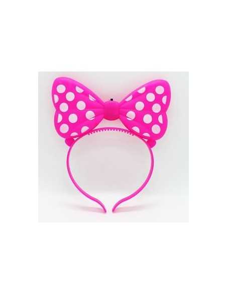 LED VINCHA MOÑO ROSA XLVI06