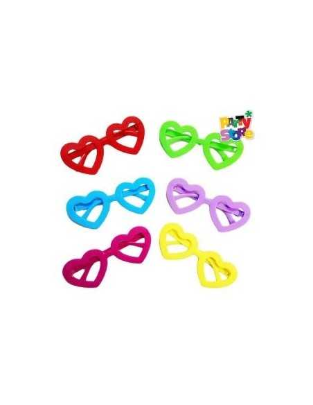 LENTE PLASTICO CORAZON LE02