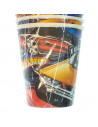 VASO POLIPAPEL HOT WEELS x10