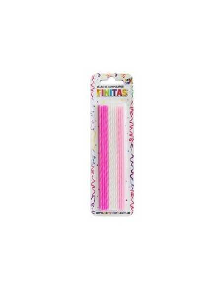 VELAS FINITAS TORNEADAS NENA x24 VTSG
