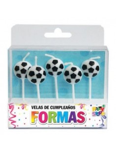 VELAS FORMA SET PELOTA FUTBOL BLISTER x 5U VS03