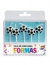 VELAS FORMA SET PELOTA FUTBOL BLISTER x 5U VS03