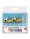VELAS SET BOTINES Y PELOTA VS12