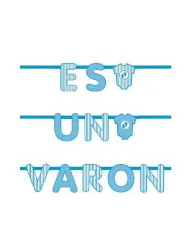 BANNER "ES UN VARON" 200x21, 5x21,5 Cm BABS02