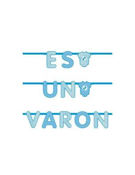 BANNER "ES UN VARON" 200x21, 5x21,5 Cm BABS02