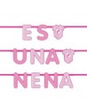 BANNER "ES UNA NENA" 200x21, 5x21,5 Cm BABS01
