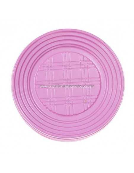 PLATO 17cm COLOR REY x 48u ROSA