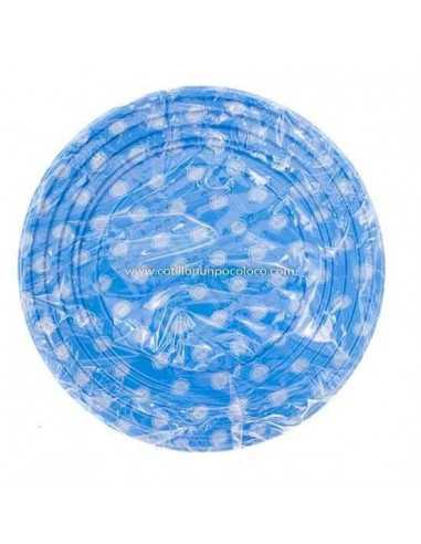 PLATO 17cm LUNAR REY x 48u CELESTE LUNAR BCO