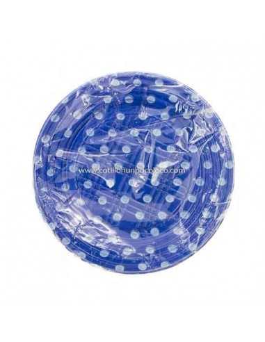 PLATO 22cm COLOR REY x 48u AZUL LUNAR BCO