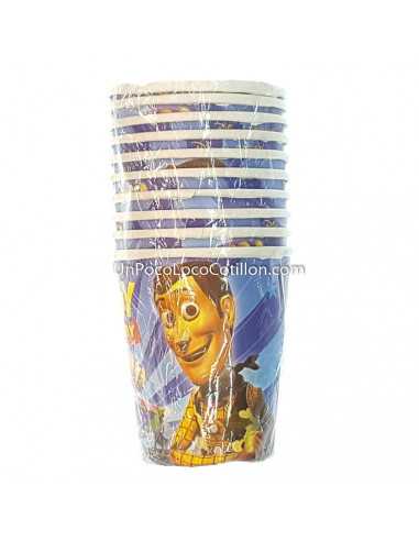 VASO POLIPAPEL TOY STORY x10