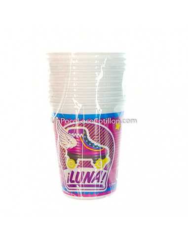 VASO PLASTICO SOY LUNA x10