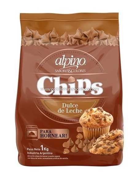 CHOCOLATE CHIP DULCE DE LECHE PAQUETE X 1kg