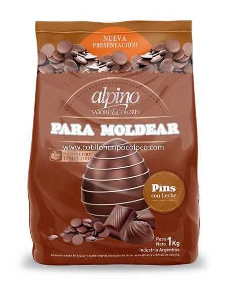 CHOCOLATE PINS CON LECHE X1kg ALPINO